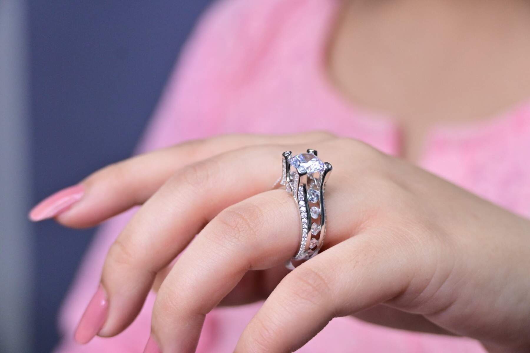 Elegant 925 Silver Ring