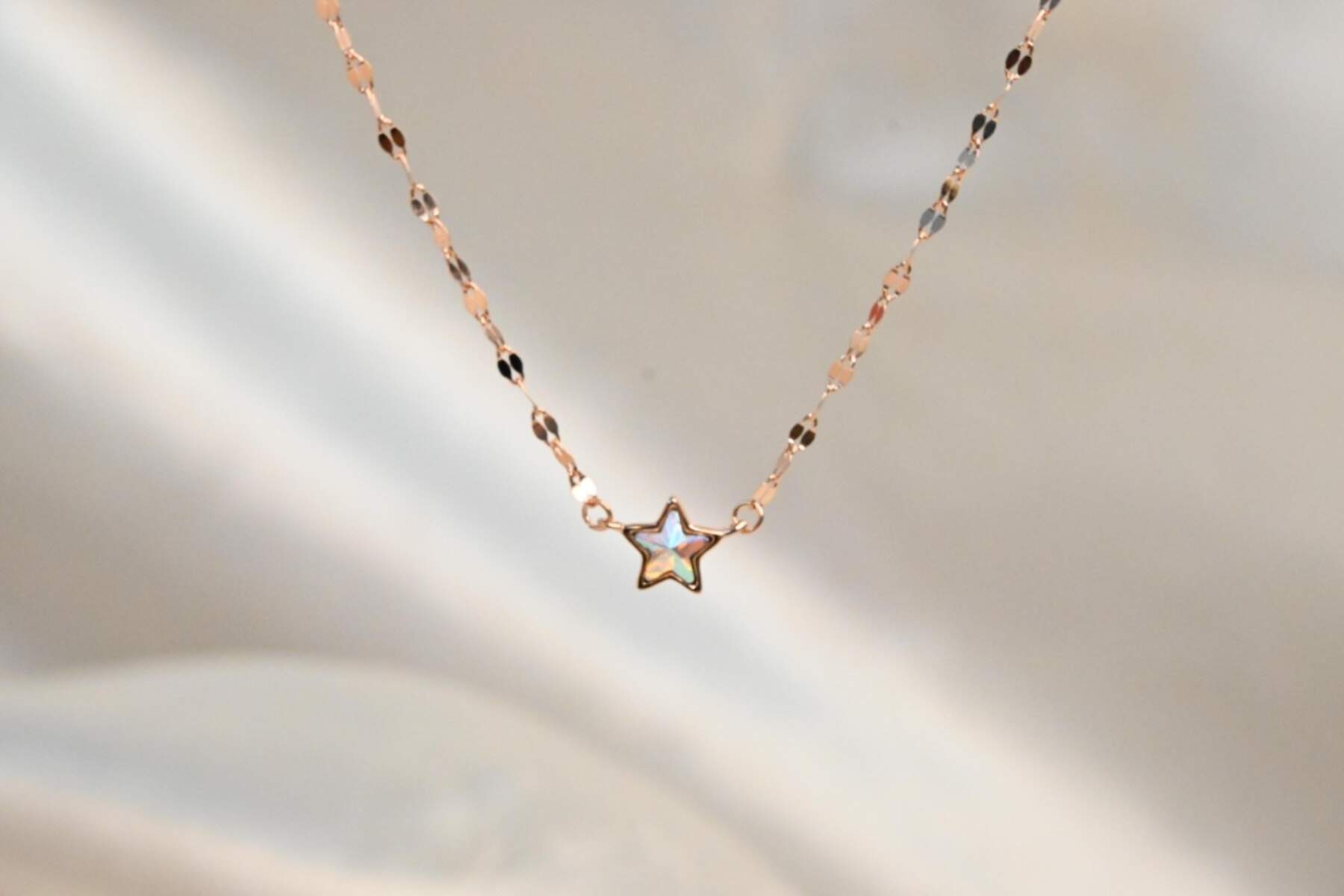 Rose Gold Star Chains