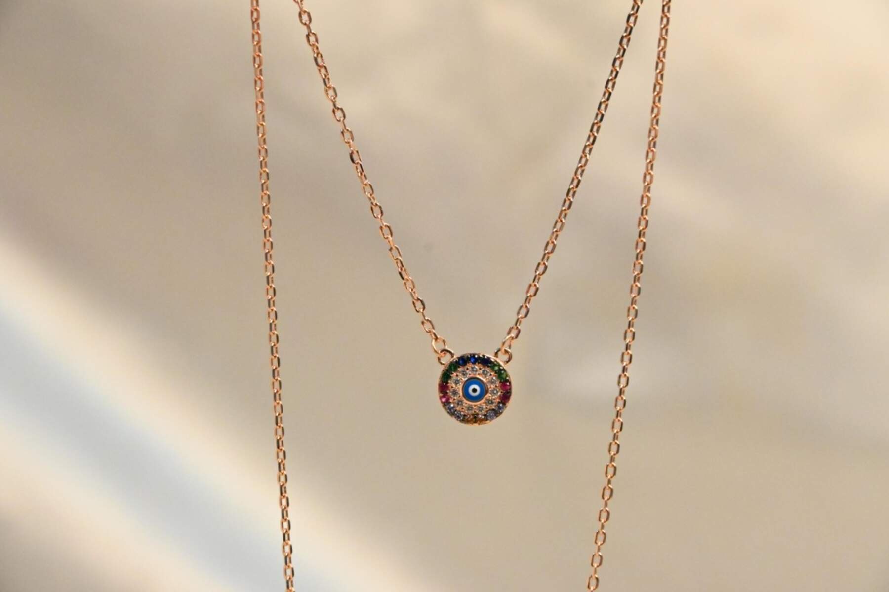 Cute Evil Eye Chain