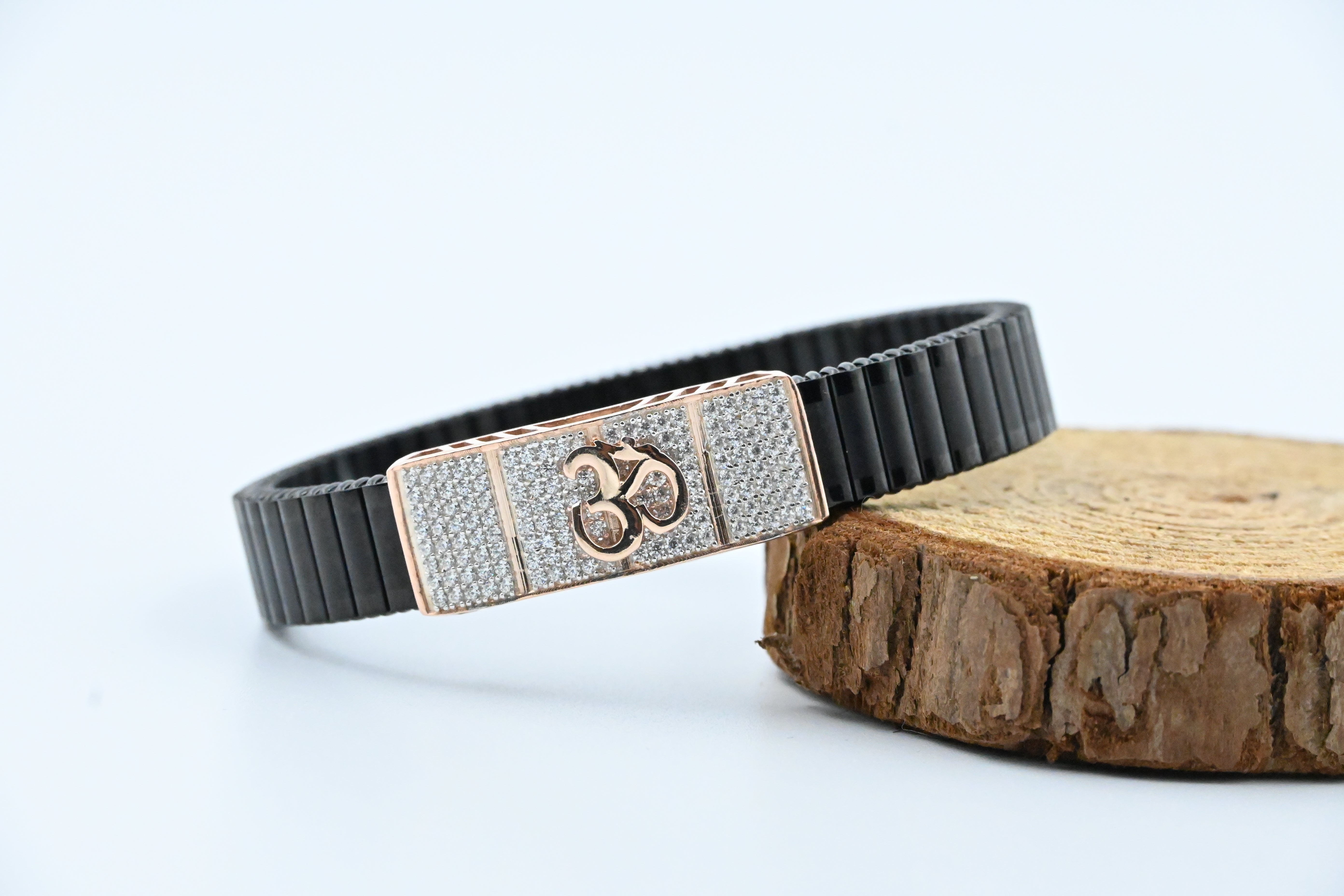 Adjustable Om Bracelet