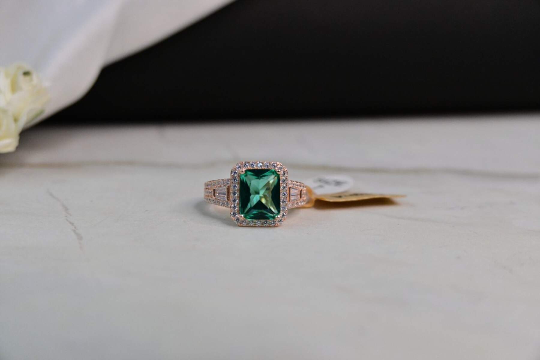 Eternal Sparkle Rose Gold Ring